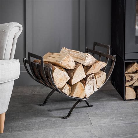 house shaped metal log holder|metal log baskets for fireplaces.